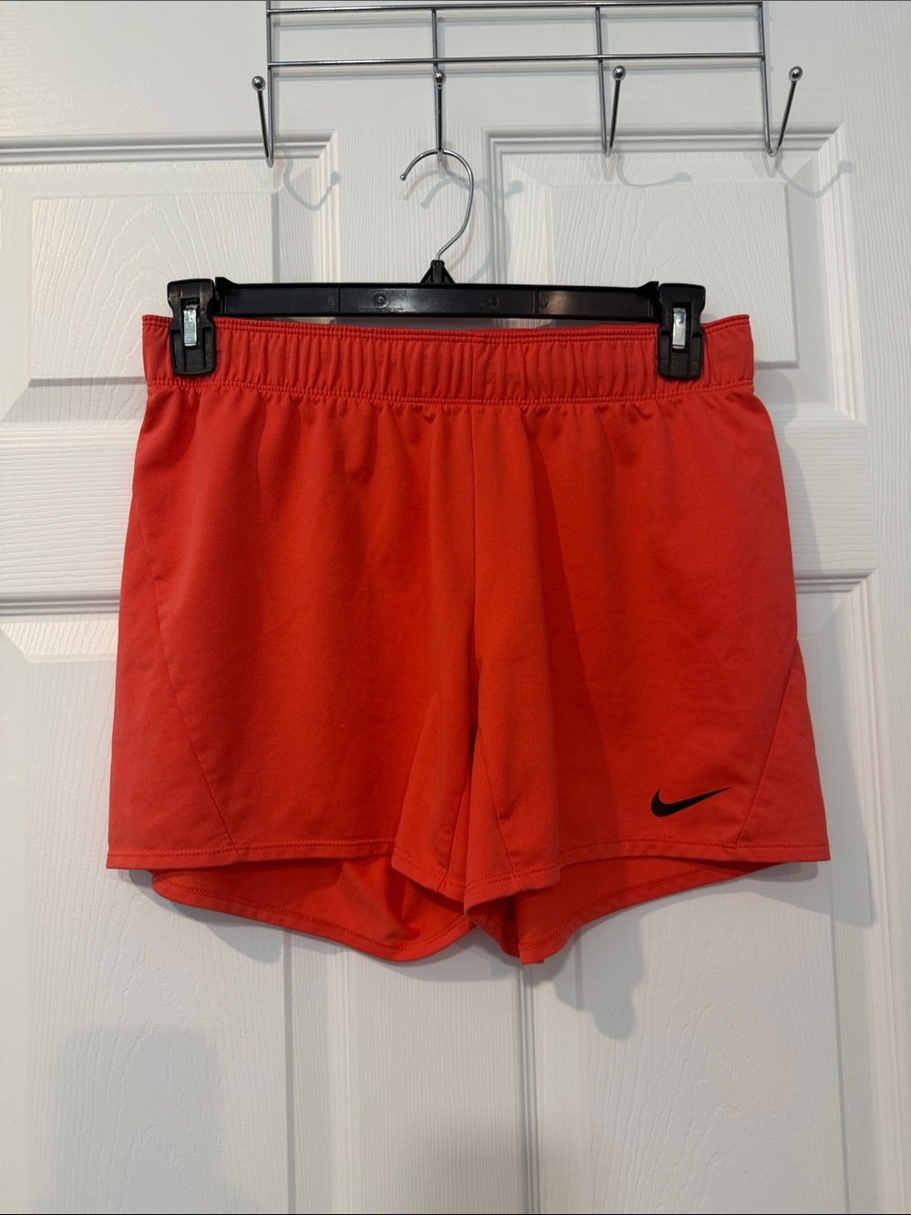 Nike Women's orange  Athletic Running Shorts